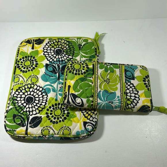 Vera Bradley Accessories - Vera Bradley iPad tablet case and zip around wallet.
